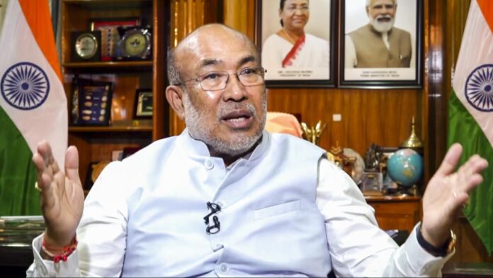 Manipur CM N. Biren Singh