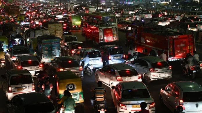 Massive Traffic Jams Hit Delhi-NCR Amid Festive Season Rush