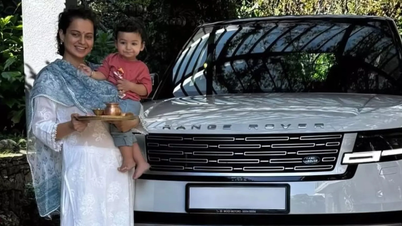 Kangana Ranaut purchases a lavish Range Rover after selling her ₹32 crore bungalow.