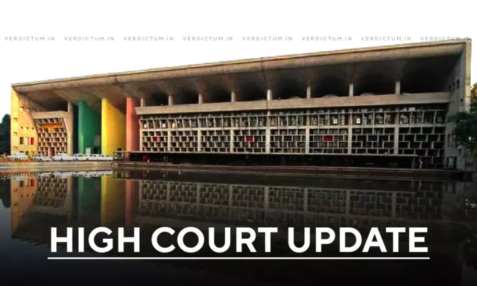 Punjab and High Court updates