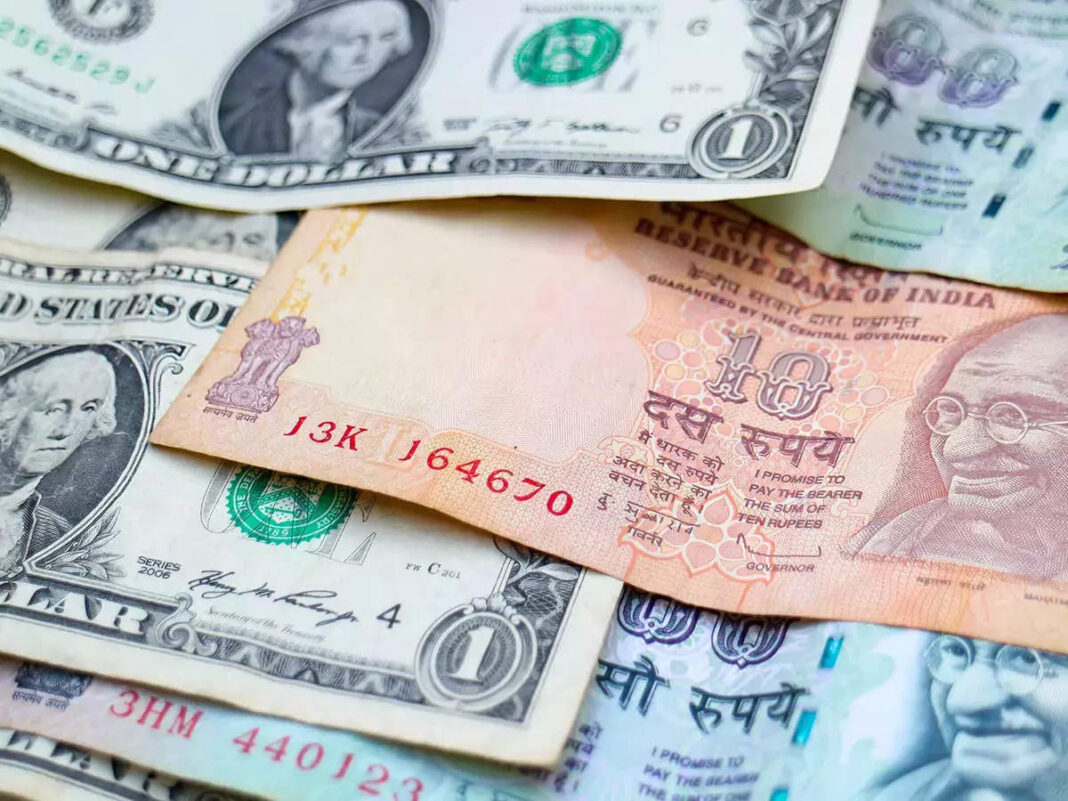 Rupee Drops to Record Low of 84 vs USD on Oil Prices, Outflows