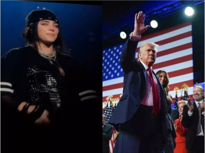 Billie Eilish Slams Donald Trump Mid-Concert, Calls Him a 'Predator'