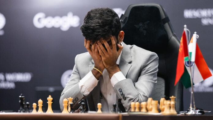 Gukesh Loses To Ding