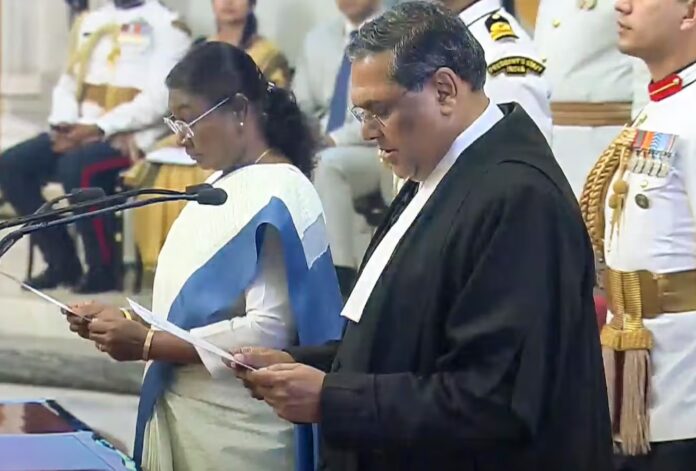 Justice Sanjiv Khanna Sworn In as 51st Chief Justice of India