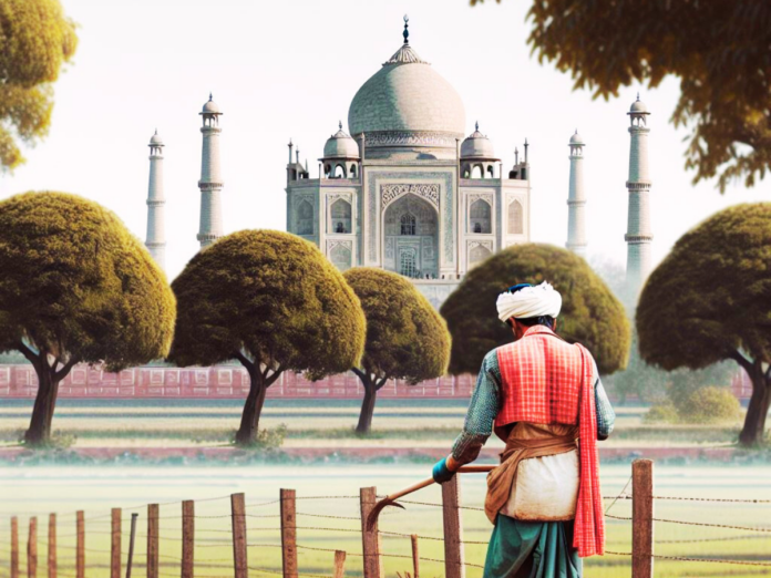 Farmer Claims Land Near Taj Mahal