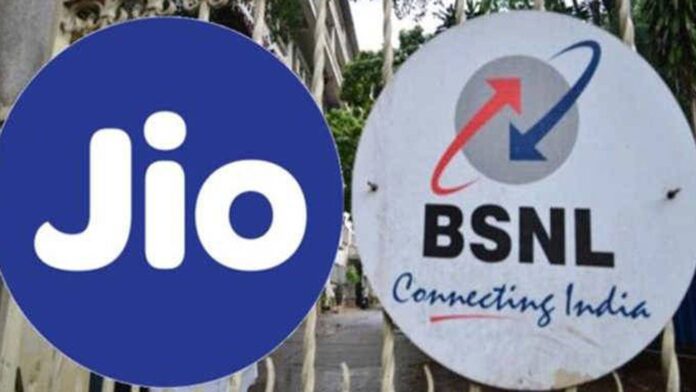 jio loses bsnl gains