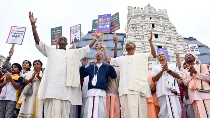 ISKCON Alleges Its Centre in Dhaka Burnt Down, ‘Idols Set Ablaze’