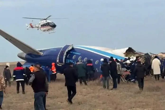 Azerbaijan airlines plane crash