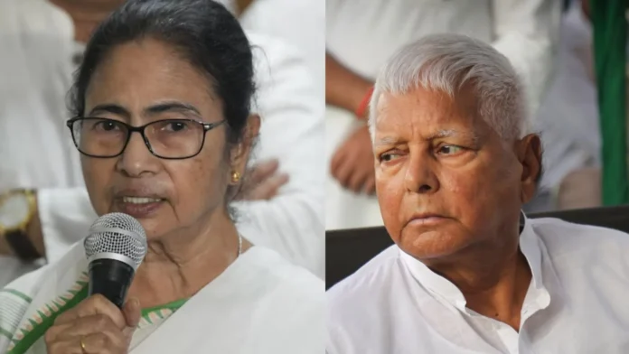 RJD's Lalu Prasad Backs Mamata Banerjee For INDIA Bloc Leadership