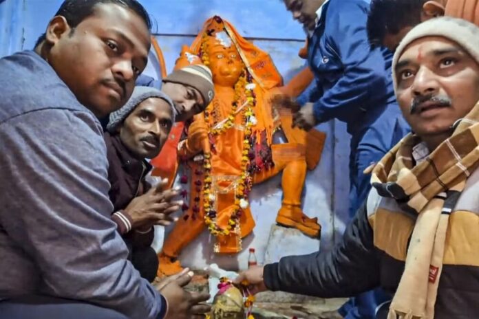 46-Year-Old Temple Reopened In Sambhal, Devotees Offer Prayers To Lord Hanuman