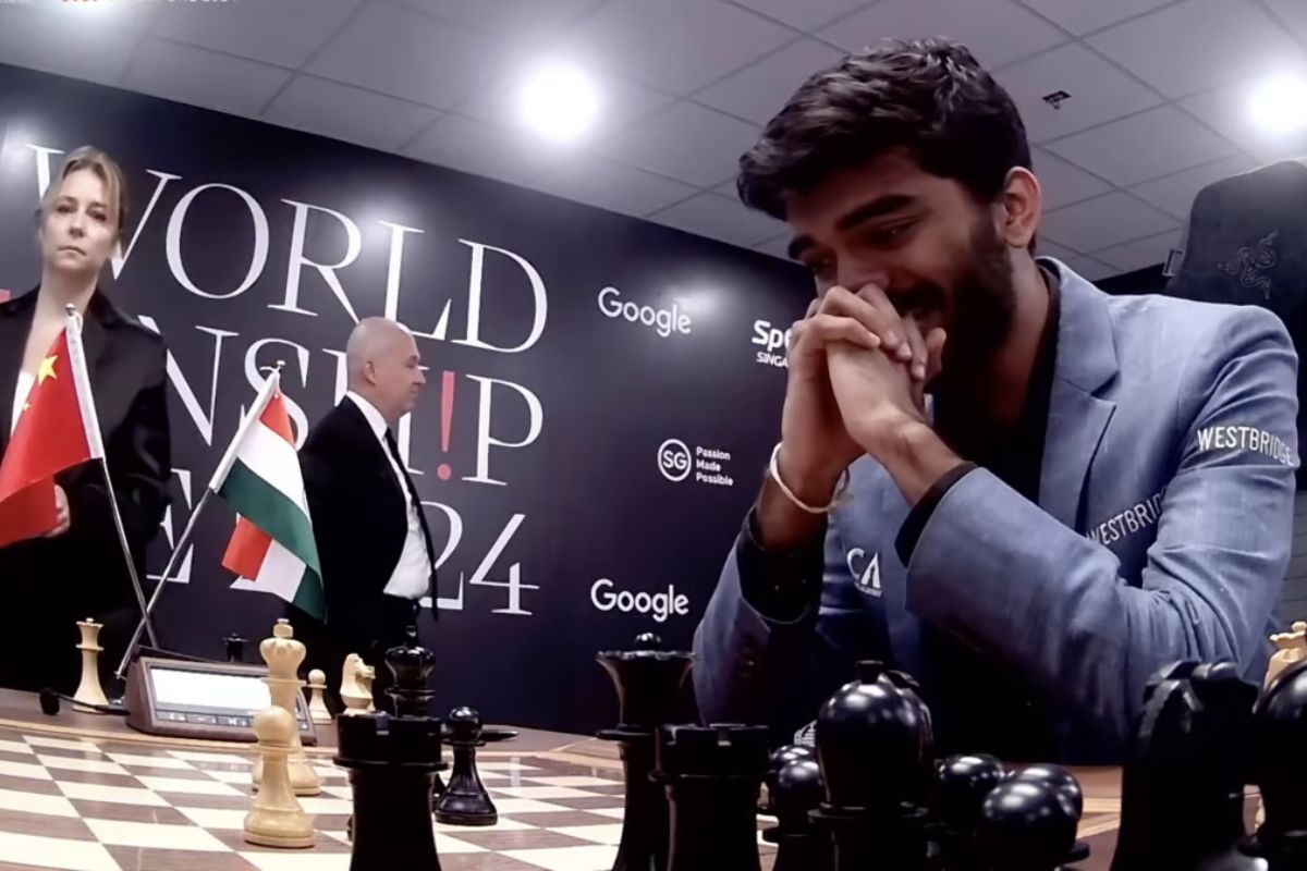 D Gukesh Becomes Youngest-Ever World Champion, Defeats Ding Liren in Thrilling Finale