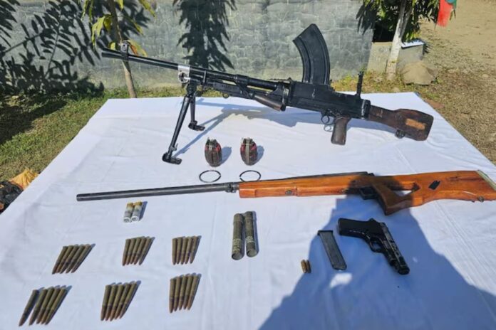 Indian Army Recovers Arms, Dismantles Hideouts in Manipur Operations