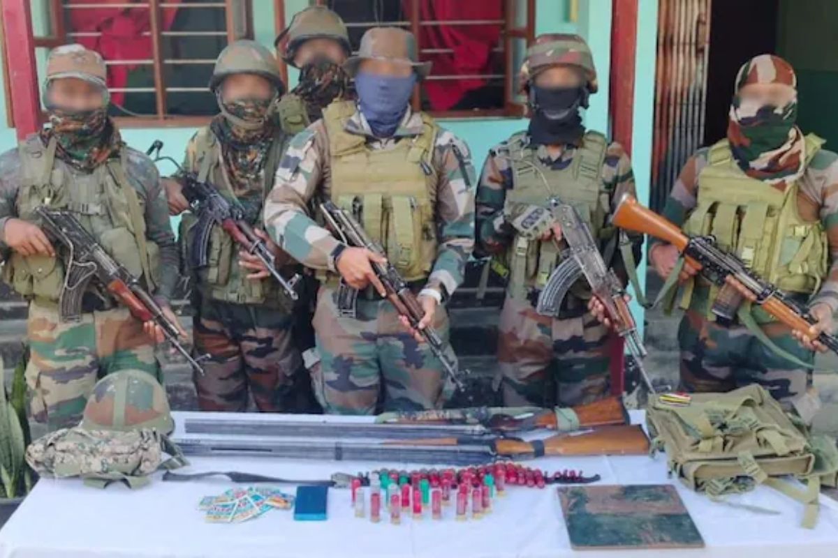 Joint search operations launched in Imphal East, Tengnoupal, Yangiangpokpi, and Churachandpur districts of Manipur.