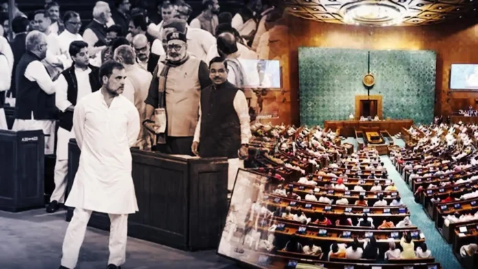 Parliament Winter Session: Protests Disrupt Proceedings, Chaos Reigns!