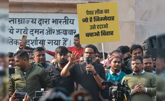 Prashant Kishor Faces Heated Protest By BPSC Aspirants Over Police Action