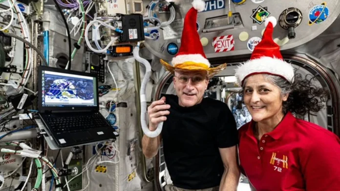 Sunita Williams Chritmas