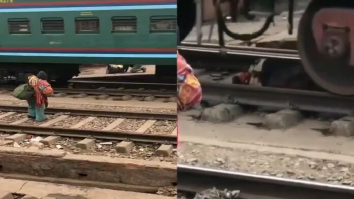 Woman Crawls Under Moving Train In UP, Escapes Unharmed In Agra Incident