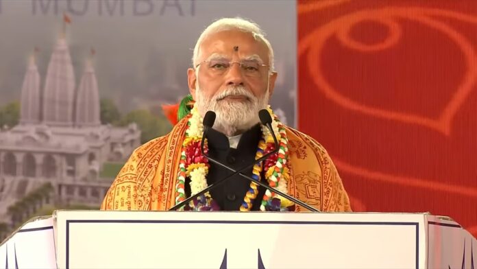 ISKCON Temple Navi Mumbai: PM Modi Inaugurates Sri Sri Radha Madanmohanji Temple