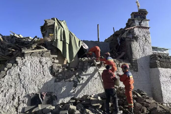 Tibet Earthquake Claims Over 90 Lives, Tremors Felt Across North India