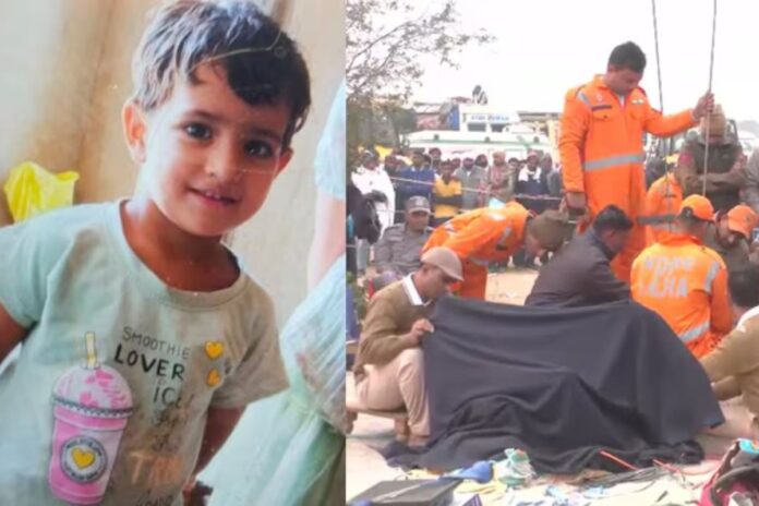 Rajasthan Borewell Rescue Turns Into Tragedy: Three-Year-Old Chetna Declared Dead After 10-Day Rescue Effort