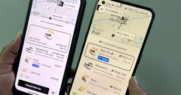 Ola Uber Price Disparity Sparks Govt Investigation Into Android iOS Fares